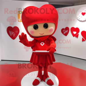 Red Love Letter maskot...
