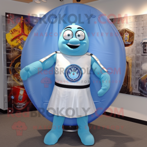 Postava maskota Sky Blue...