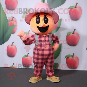 Personagem de mascote Peach...