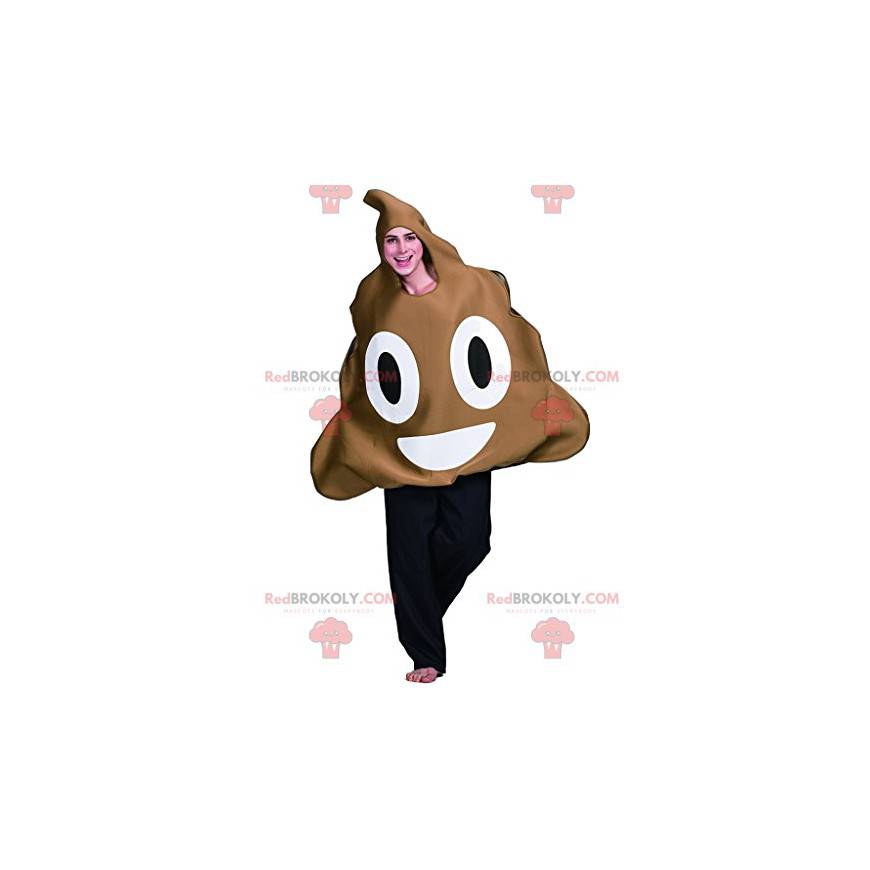 Mascotte d'excrément très souriant - Redbrokoly.com Mascotte d'excrément très souriant - Redbrokoly.com