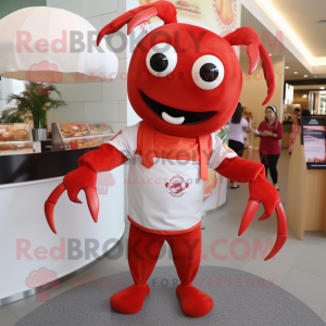 Red Crab Cakes maskot...