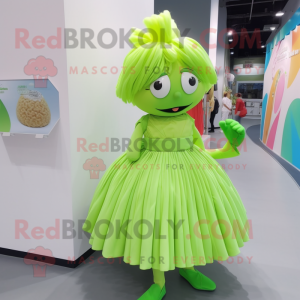 Lime Green Candy mascotte...