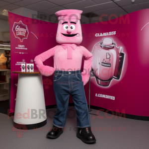 Mascotte de personnage de...