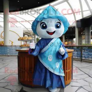 Blue Dim Sum mascotte...