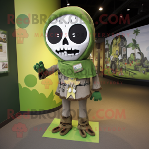 Olive Skull mascotte...