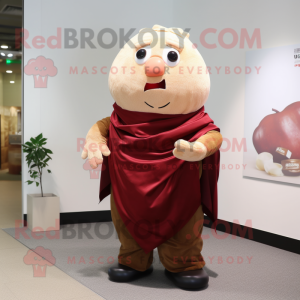 Maroon Potato mascotte...