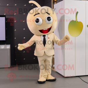 Beige Cherry mascotte...