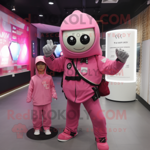 Pink Soldier mascotte...