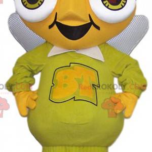 Mascote gigante e engraçado formiga amarela - Redbrokoly.com