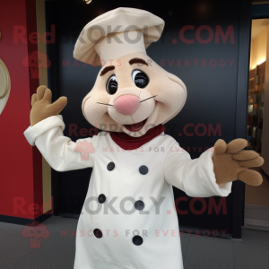 Beige Ratatouille maskot...