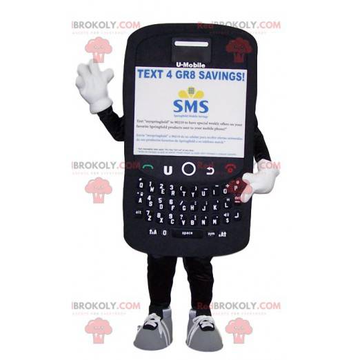 Mascota gigante de teléfono celular negro - Redbrokoly.com