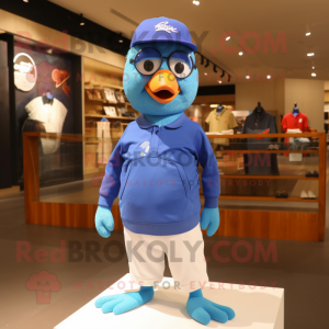 Blue Pigeon mascotte...