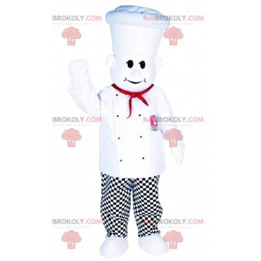 Chef mascote e seu chapéu branco - Redbrokoly.com