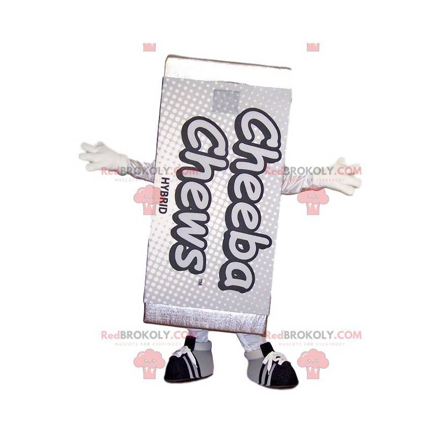 Mascote de chiclete ou barra de chocolate - Redbrokoly.com