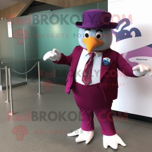 Magenta Pigeon mascotte...