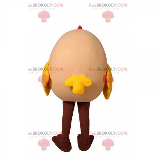Super vrolijke en uitzinnige kippenei-mascotte - Redbrokoly.com