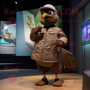 Brown Pigeon mascotte...