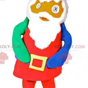 Mascotte de Père Noël colorée et original - Redbrokoly.com