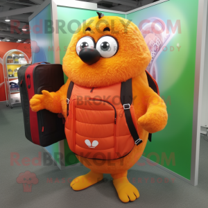 Orange Kiwi mascotte...