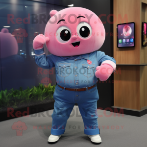 Pink Dim Sum mascotte...