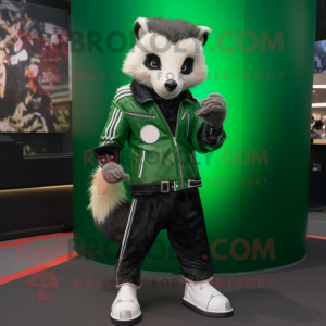 Green Badger mascotte...