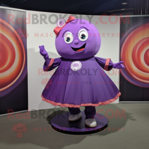 Purple Candy mascotte...