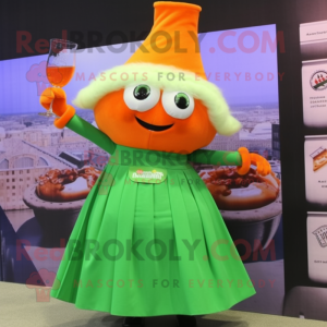 Postava maskota Orange...