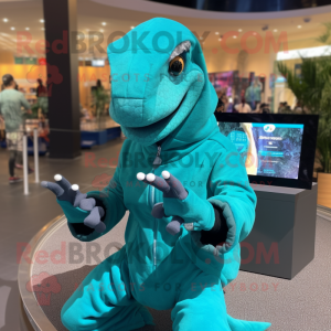 Turquoise komodovaraan...