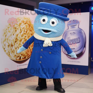 Blauer Ramen Maskottchen...