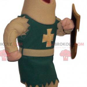 Mascotte de chevalier avec son bouclier - Redbrokoly.com