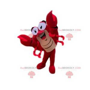 Mascota cangrejo rojo muy divertido - Redbrokoly.com