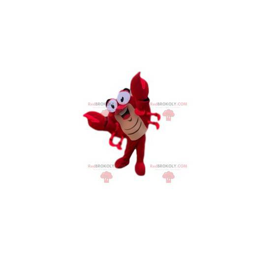 Sehr lustiges rotes Krabbenmaskottchen - Redbrokoly.com