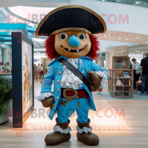 Sky Blue Pirate mascotte...