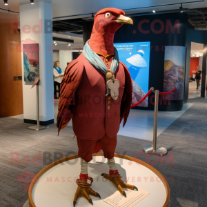 Maroon Passenger Pigeon...