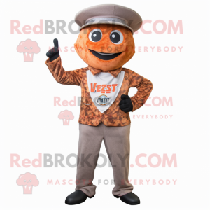 Rust Pizza maskot kostyme...