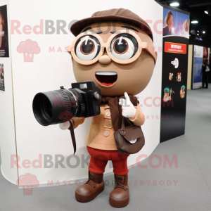 Brown Camera mascotte...