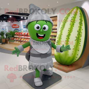 Gray Cucumber mascotte...