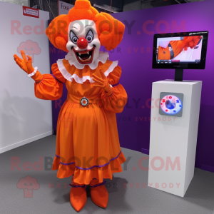 Orange böser Clown...