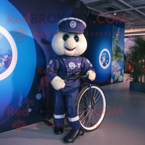 Navy Unicyclist maskot...