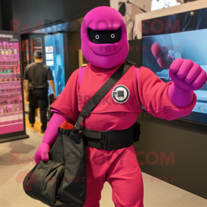 Magenta Gi Joe mascotte...