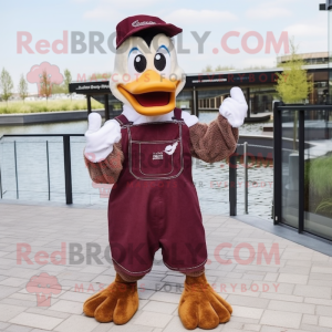 Maroon Swans mascotte...