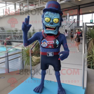 Navy Zombie mascotte...