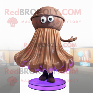 Brown Jellyfish mascotte...