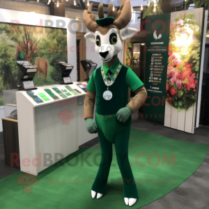 Forest Green Gazelle maskot...