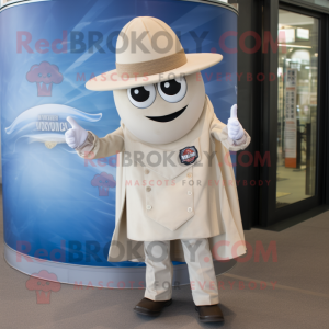 Cream Gyro mascotte kostuum...