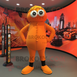 Orange Cyclops maskot...