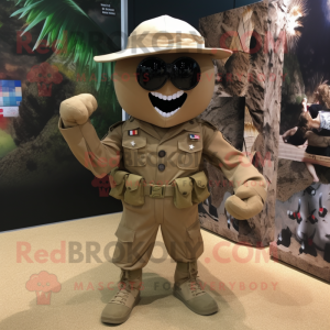 Tan Soldier mascotte...