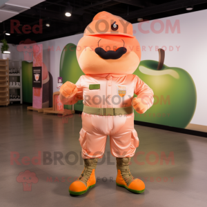 Peach Soldier maskot...