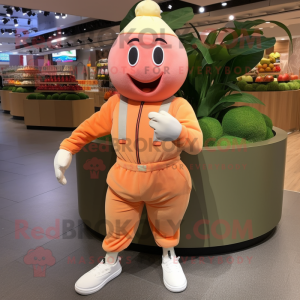 Peach Soldier maskot...