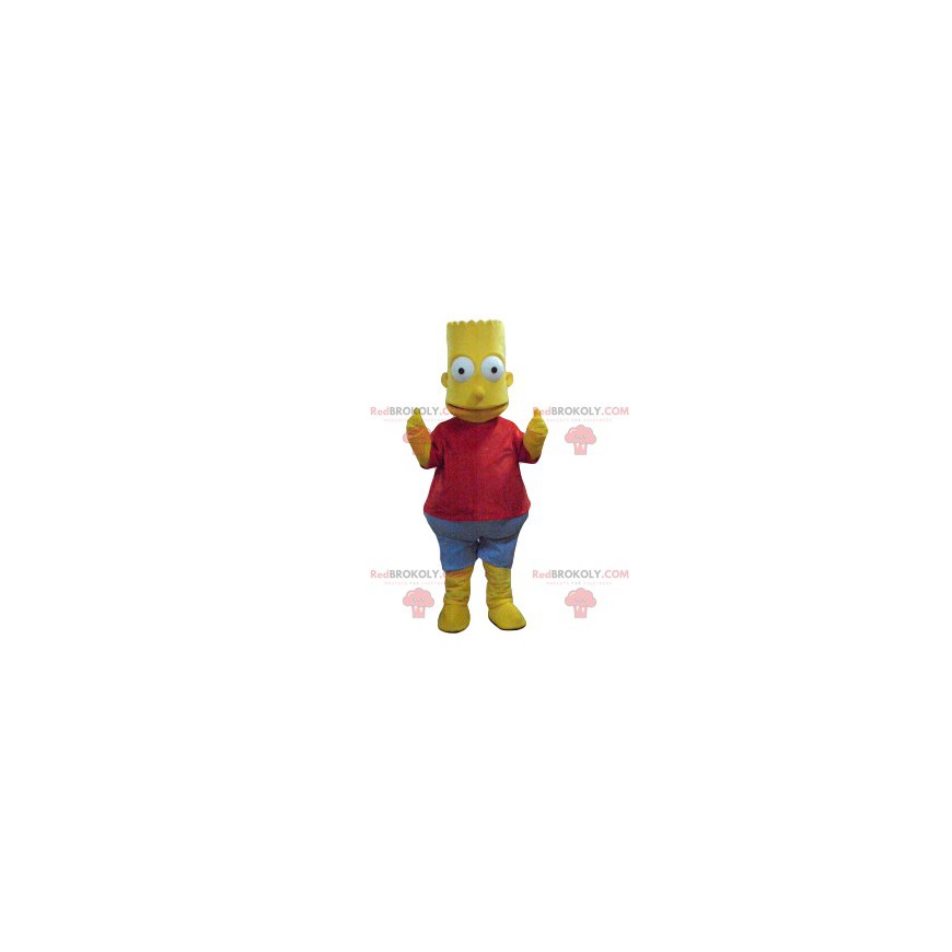 Bart mascot, character of the Simpson Family - Redbrokoly.com